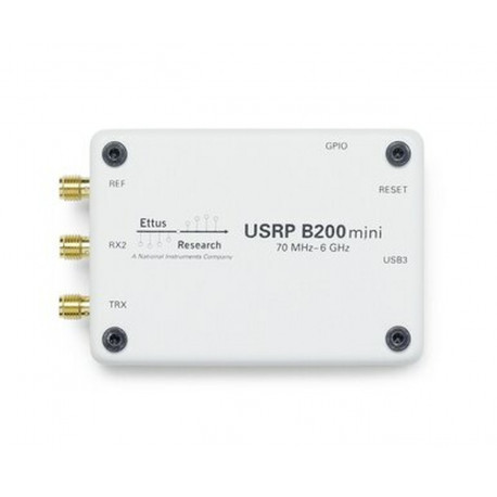 Vue de dessus du boitier seul pour Ettus USRP B200mini Vue de dessus du boitier seul pour Ettus USRP B200mini