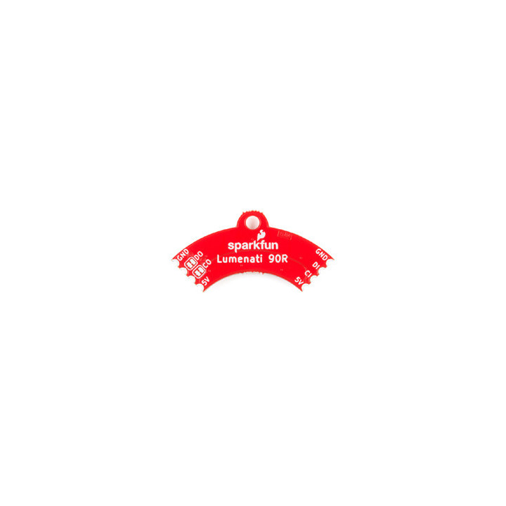 Vu arrière du module Leds SparkFun Lumenati 90R COM-14358