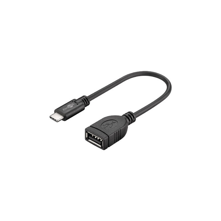 Câble USB-C vers USB A femelle (20 cm)