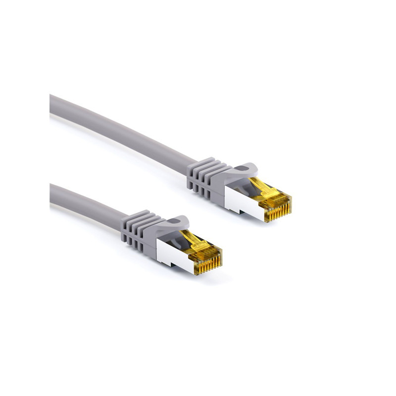 Lot de 5 cordons de brassage RJ45 catégorie 3 UTP longueur 1