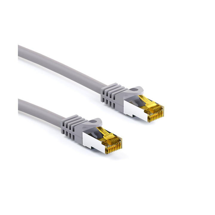 Cordon réseau S/FTP Cat. 6A (50 cm)