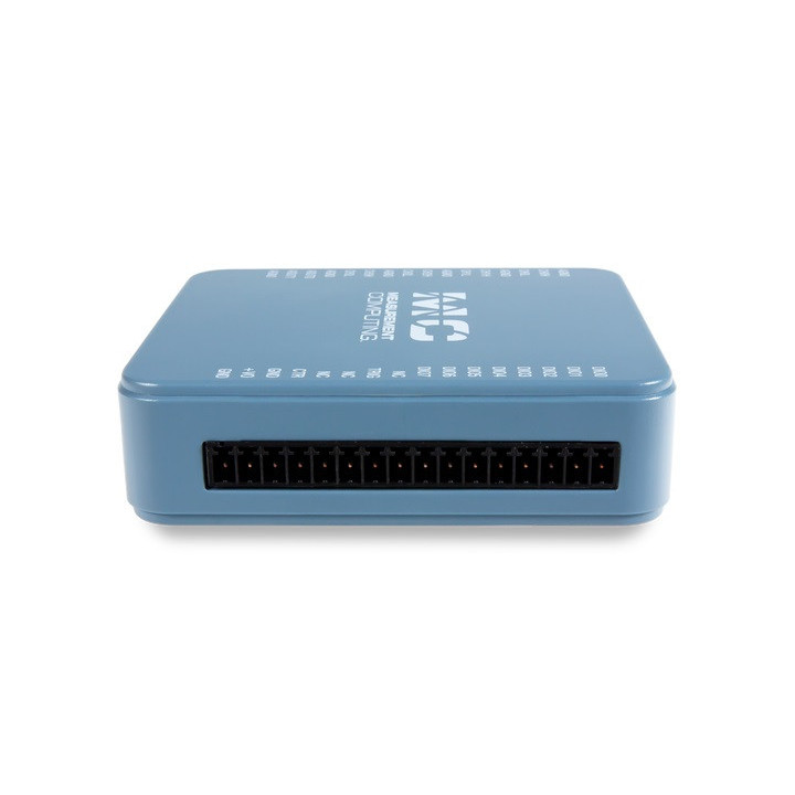 Vue de côté des boitiers d'acquisition USB MCC USB-231 / USB-234