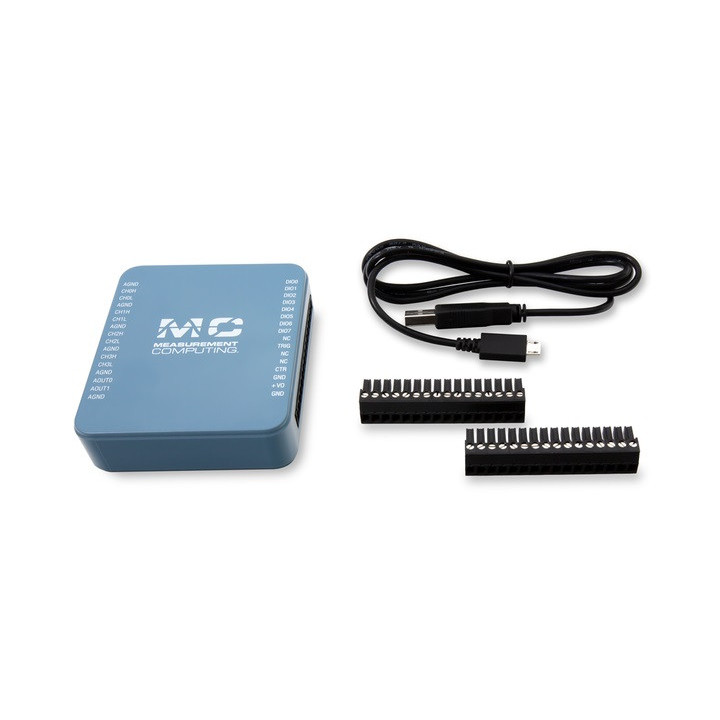 Détail des boitiers d'acquisition USB MCC USB-231 / USB-234