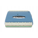 Vue de côté gauche du boitier d'acquisition MCC USB-1608FS-Plus