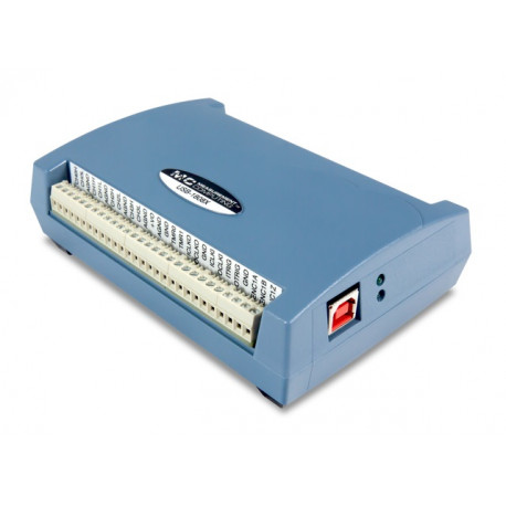 Vue du côté droit du Boitier d'acquisition haute vitesse - haute précision MCC USB-1808X
