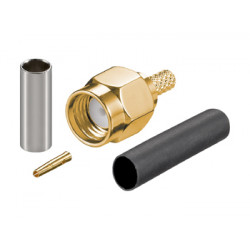 Connecteur RP-SMA mâle à sertir