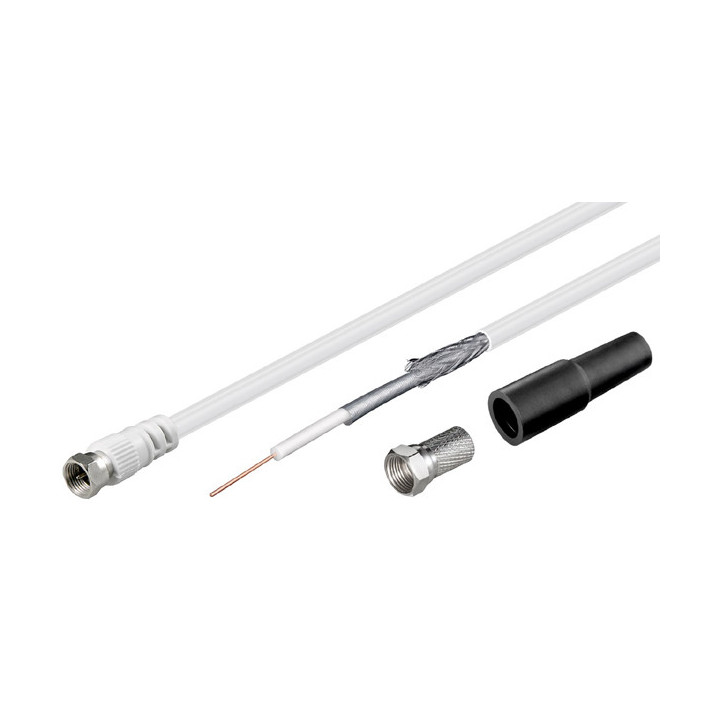 Set câble coaxial pour antenne 100 dB (10m)
