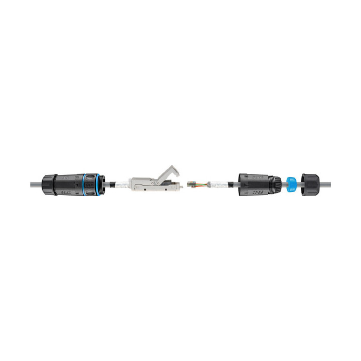 Raccord étanche pour câbles CAT6A (STP)  - 3
