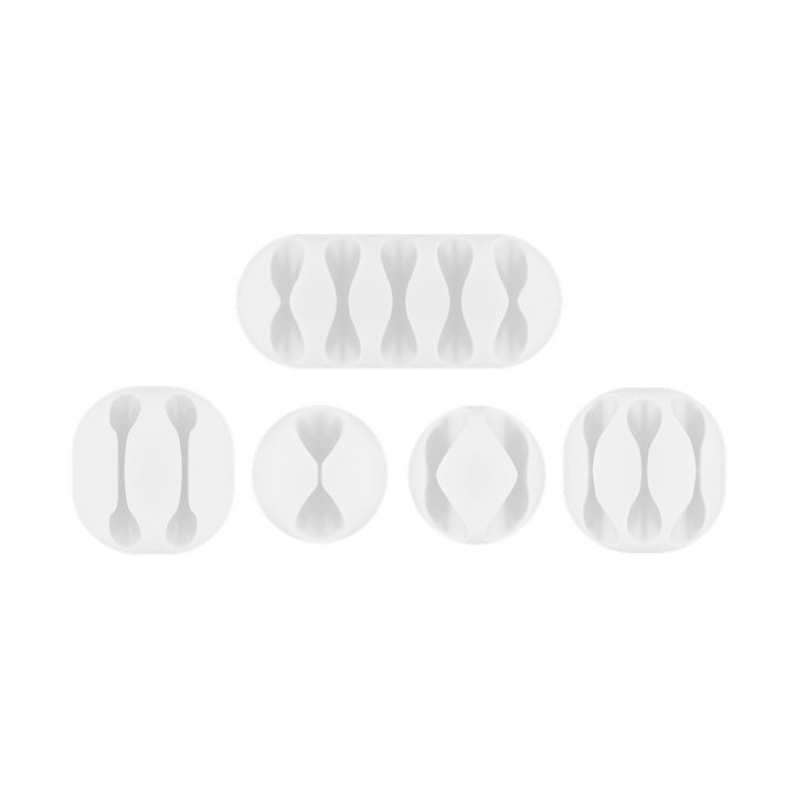 Jeu de guides câbles adhésifs (5 pcs)