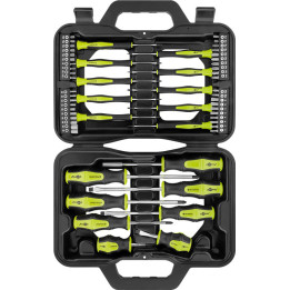 Mallette de tournevis et embouts (58 pcs)