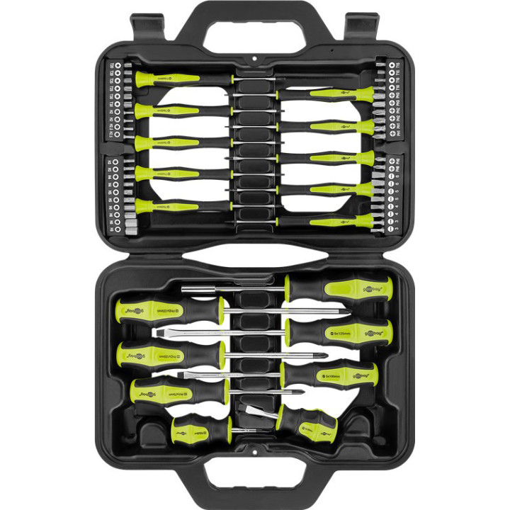 Mallette de tournevis et embouts (58 pcs)