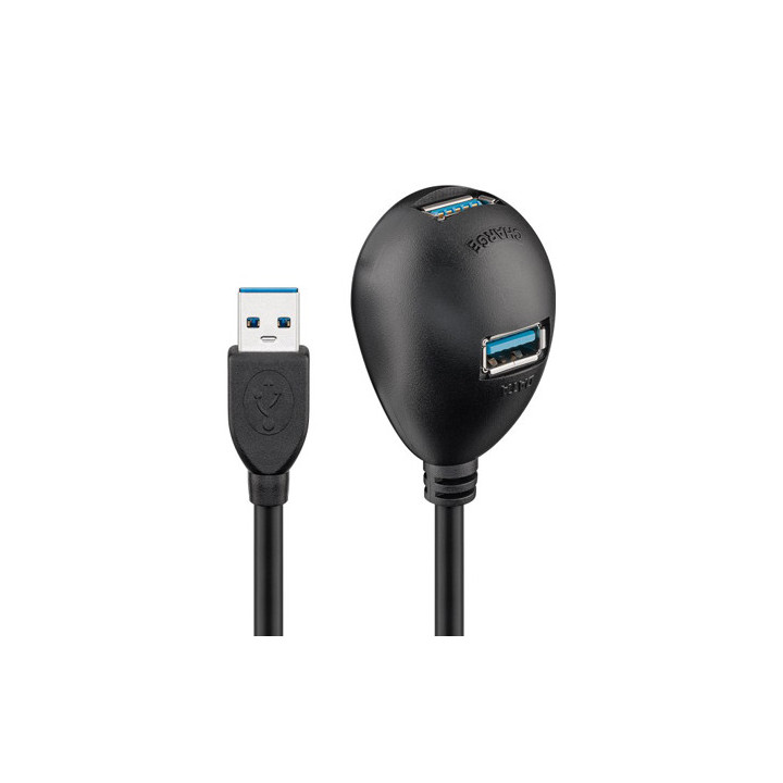 Rallonge double USB 3.0 (1,5 m)