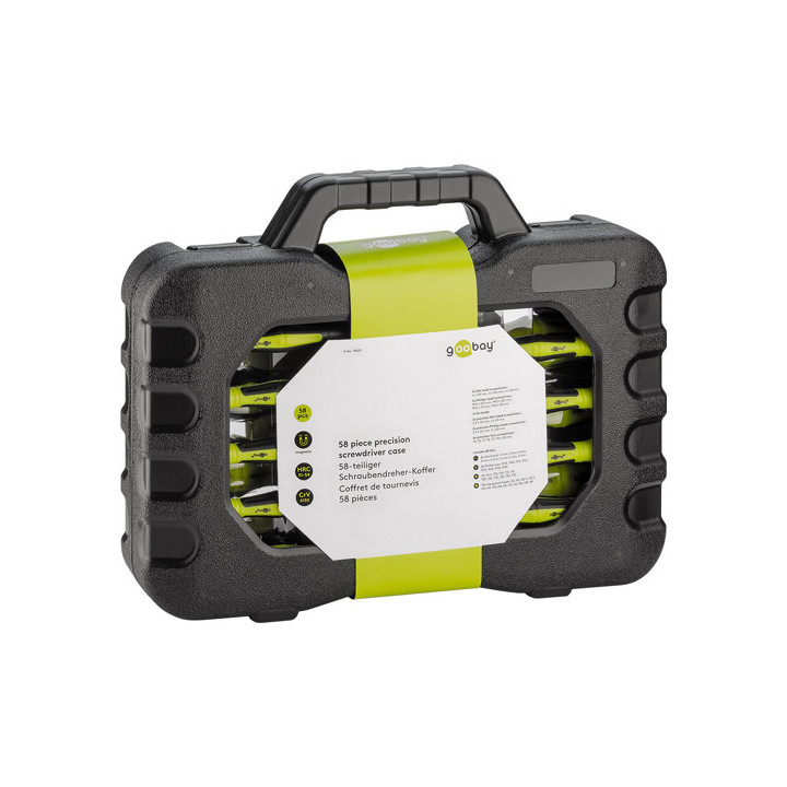 Mallette de tournevis et embouts (58 pcs)  - 2