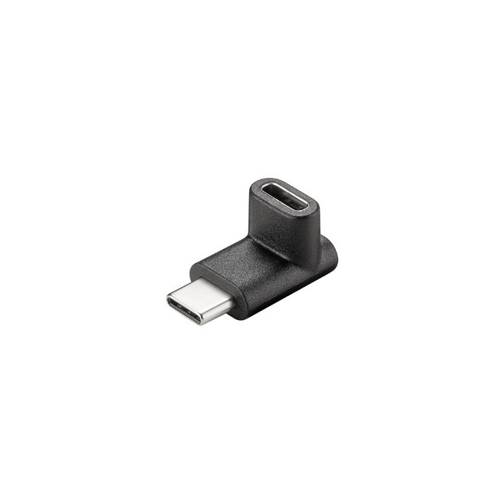 Adaptateur USB Type-C mâle-femelle 90°  - 2