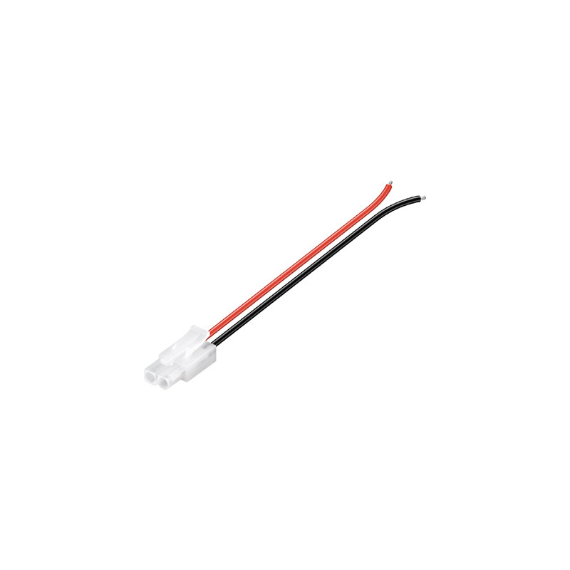 Goobay 23236 Cavo Di Collegamento Batteria Con Spina Tamiya - Rosso/Nero, 0.14m, 1.5 Mm² - 2