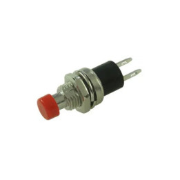 Bouton-poussoir OFF - (ON) rouge  - 1