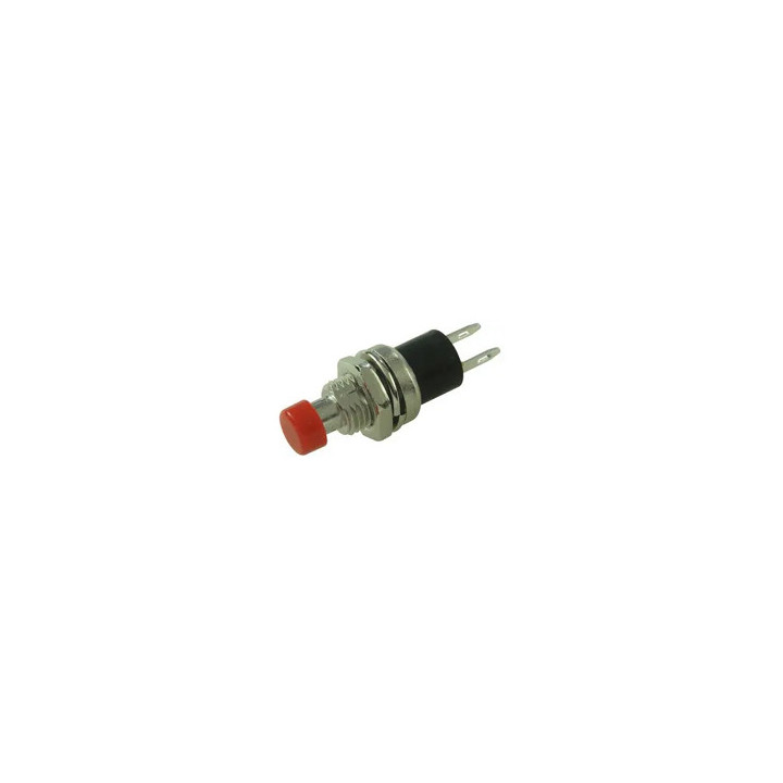 Bouton-poussoir OFF - (ON) rouge  - 1
