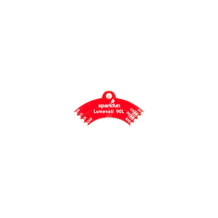 Vu arrière du module Leds SparkFun Lumenati 90L COM-14452