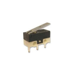 Microrupteur miniature à levier - 1A  - 1