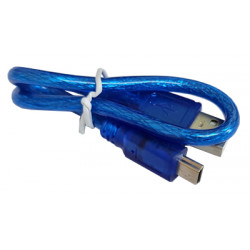 Cordon USB A mâle - mini-USB B mâle (25 cm) - 1
