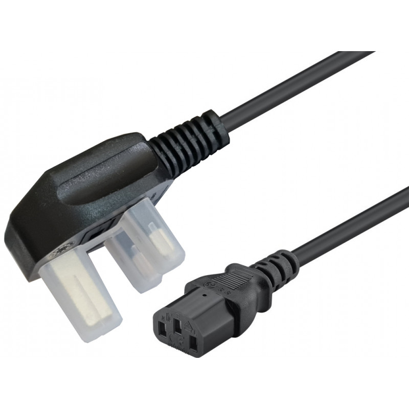 CORDON SECTEUR TREFLE C5 NOIR 1,8 METRE