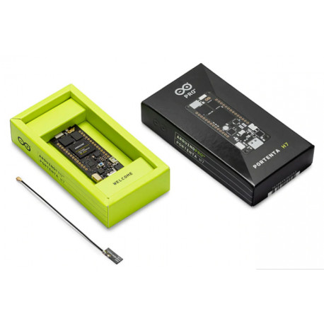 Carte Arduino® Portenta H7 et son coffret Carte Arduino® Portenta H7 et son coffret