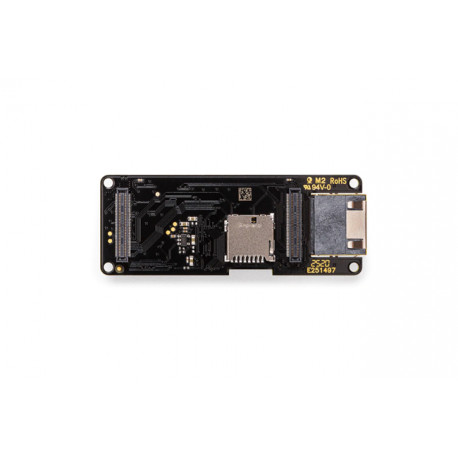 Vue arrière de la carte Shield Portenta Vision Ethernet ASX00021