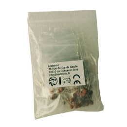 Assortiment de 120 condensateurs céramiques