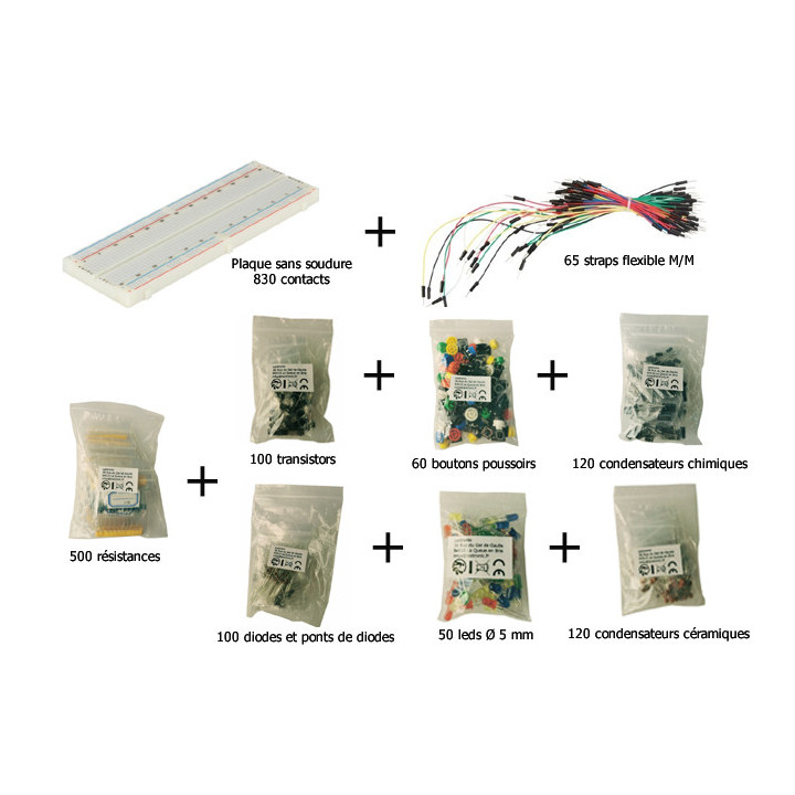Assortiment de 1050 composants
