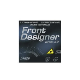 Logiciel Abacom de conception de face avant de boitier FrontDesigner