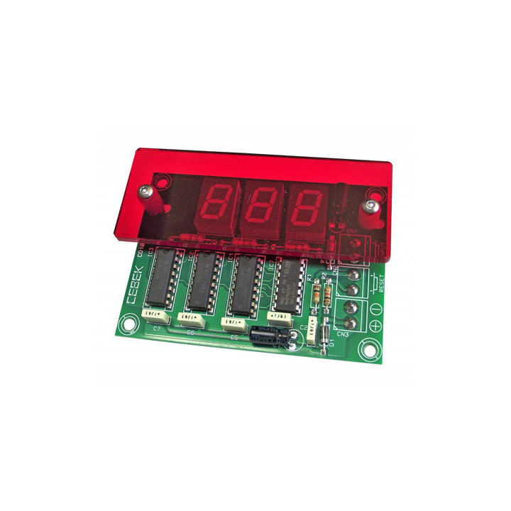 Kit compteur numérique 3 digits (00-999)