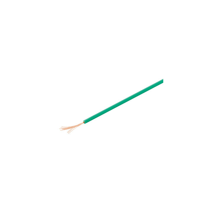Bobine de fil de câblage multibrin vert  - 2