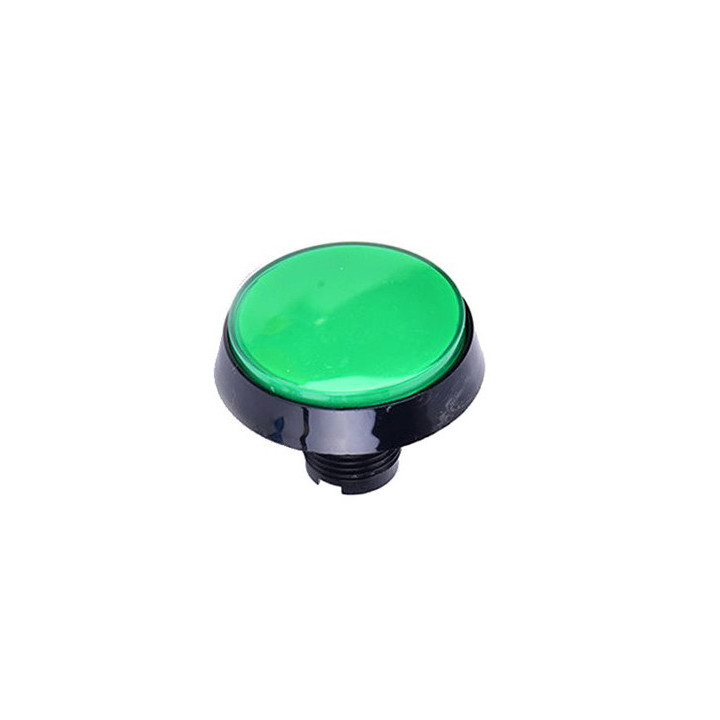 Grands boutons lumineux plats type arcade 60 mm à microswitch pour rétro-gaming
