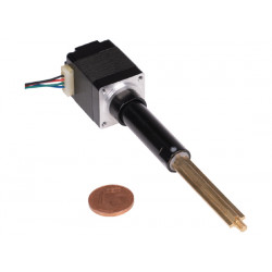 Actionneur linéaire à moteur pas-à-pas NEMA8-04LA