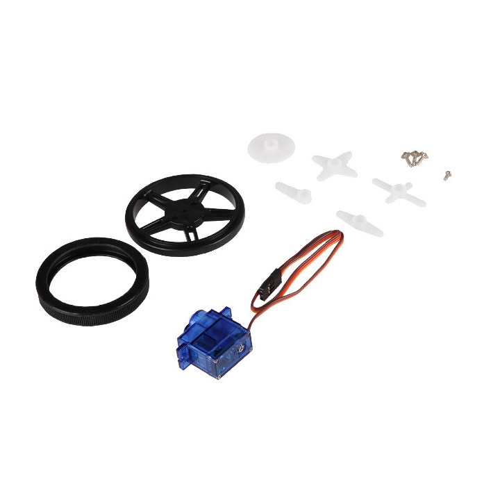 Détail de contenu du kit Joy-IT COM-MOTOR05