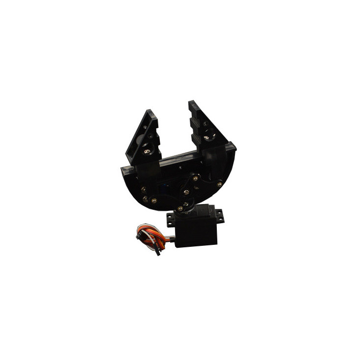 Exemple de montage de la pince Robot Gripper FIT0300 avec des servomoteurs