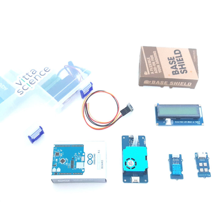 Détail du kit qualité d'air Vittascience - version Arduino