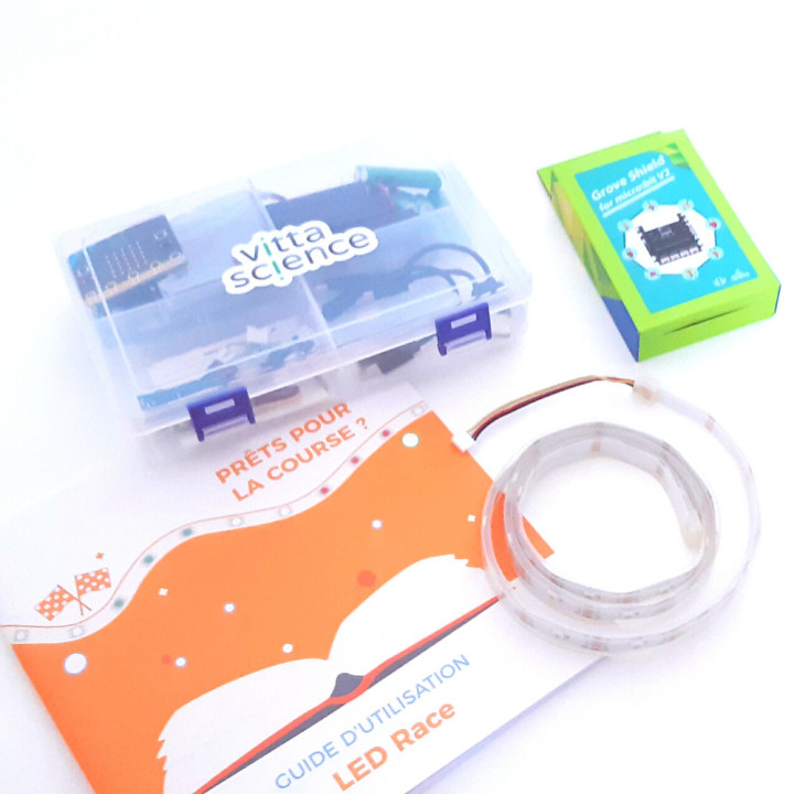 Détail du Kit Course LED - version micro:bit - 30 leds