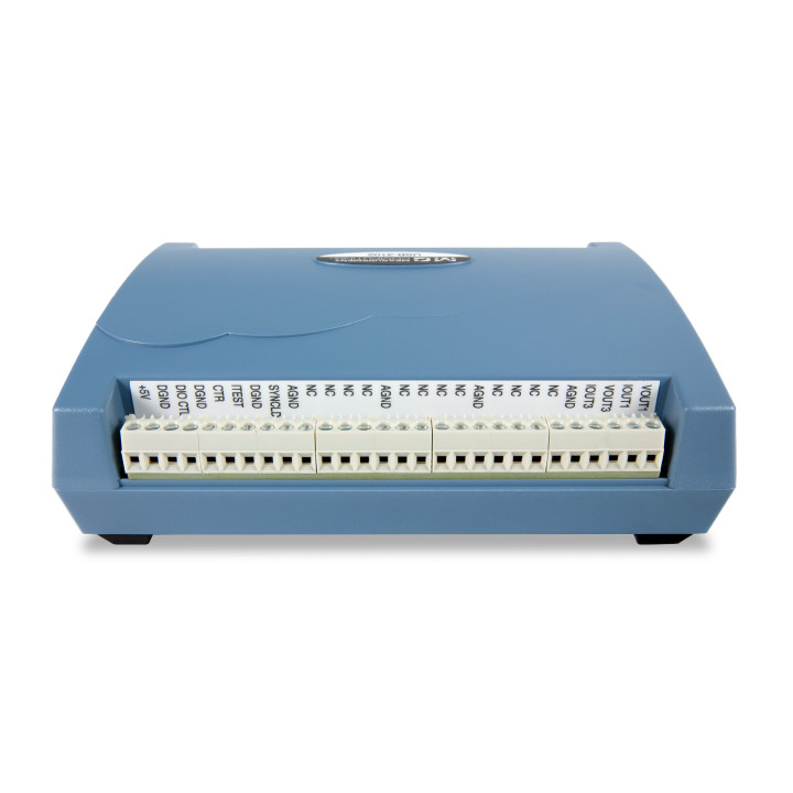 Face arrière des boitiers d'acquisition multi-fonctions MCC USB-3100