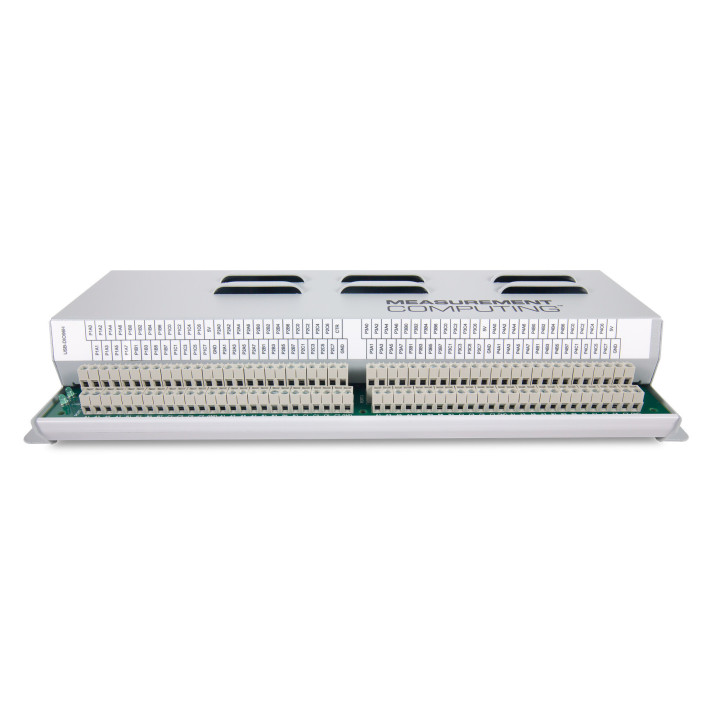 Vue avant du boitier interface multi-ports USB - MCC USB-DIO96H