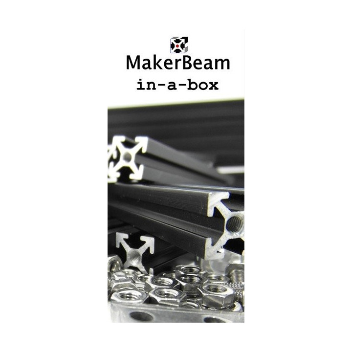 Vignette starter kit MakerBeam Premium - Deluxe noir