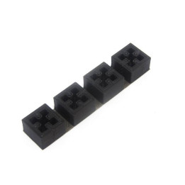 4 pieds de finition en PLA (16 mm)