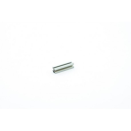Vue d'un profilé MakearBeam aluminium clair 40 mm (8 pcs)