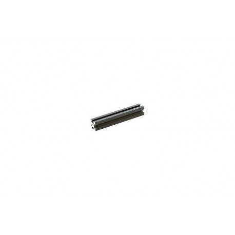 Détail d'un profilé MakearBeam aluminium noire 60 mm Détail d'un profilé MakearBeam aluminium noire 60 mm