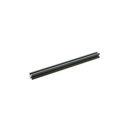 Vue d'un profilés MakearBeam aluminium noire 150 mm Vue d'un profilés MakearBeam aluminium noire 150 mm