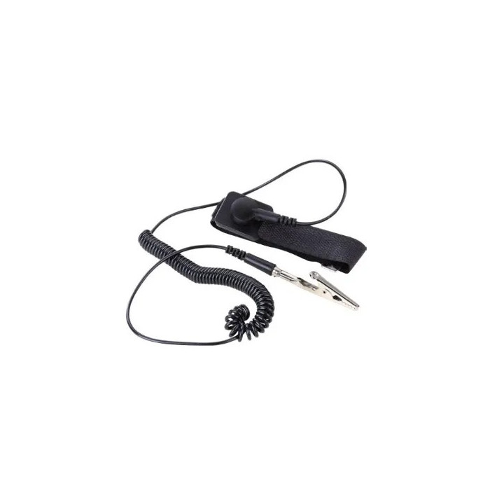 Bracelet antistatique noir réglable ZD-152C