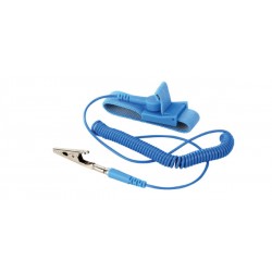 Bracelet antistatique bleu réglable ZD-152