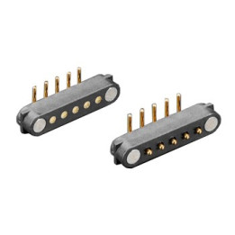 Connecteurs coudés 5 contacts magnétiques pour PCB Adafruit 5359