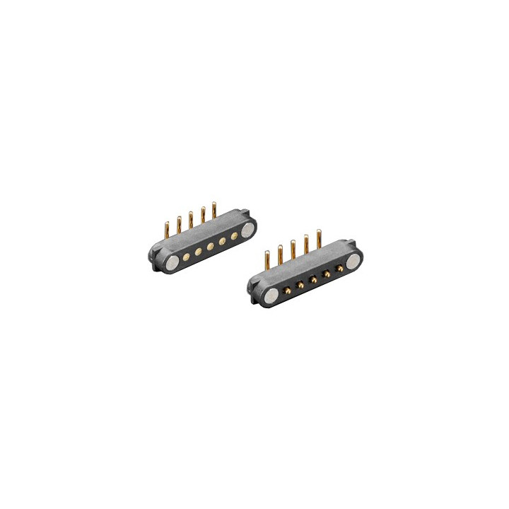 Connecteurs coudés 5 contacts magnétiques pour PCB Adafruit 5359