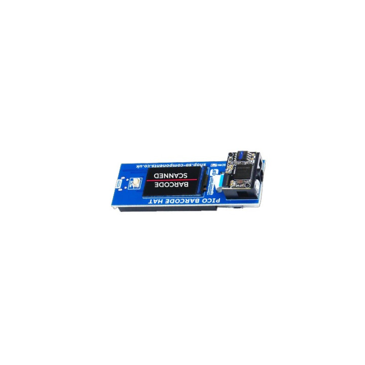 Carte d'extension lecteur de code-barres pour Raspberry Pi Pico